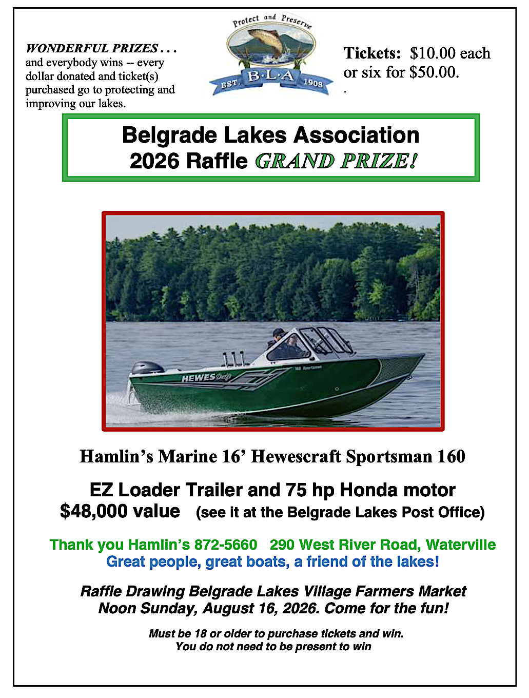 2025 Raffle Brochure